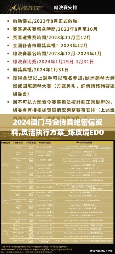 2024澳门马会传真绝密信资料,灵活执行方案_炼皮境EDO18.71