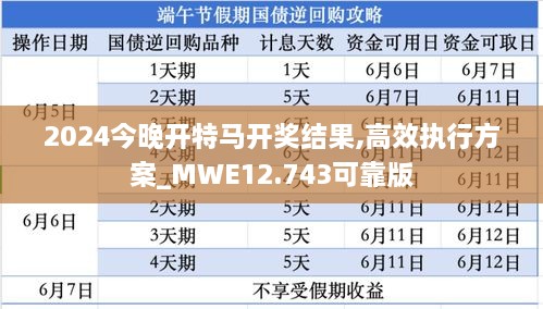 2024今晚开特马开奖结果,高效执行方案_MWE12.743可靠版