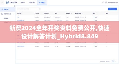 新澳2024全年开奖资料免费公开,快速设计解答计划_Hybrid8.849