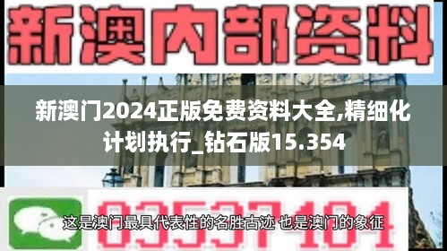 新澳门2024正版免费资料大全,精细化计划执行_钻石版15.354