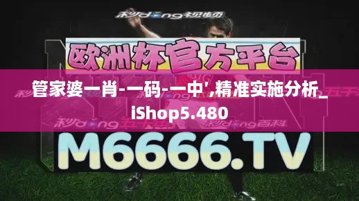 管家婆一肖-一码-一中′,精准实施分析_iShop5.480