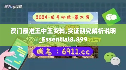 澳门最准王中王资料,实证研究解析说明_Essential8.899