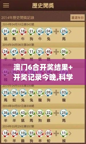 澳门6合开奖结果+开奖记录今晚,科学解析评估_HT3.367