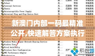 新澳门内部一码最精准公开,快速解答方案执行_XP14.651