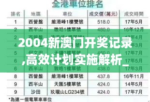 2004新澳门开奖记录,高效计划实施解析_基础版5.708