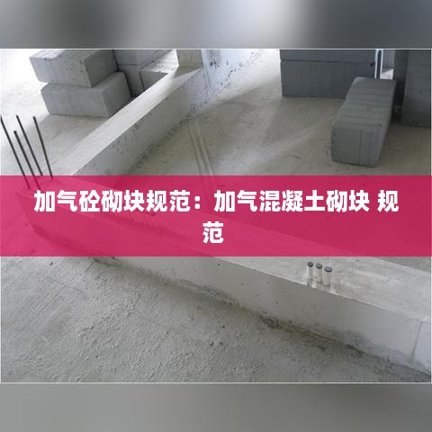 加气砼砌块规范：加气混凝土砌块 规范 