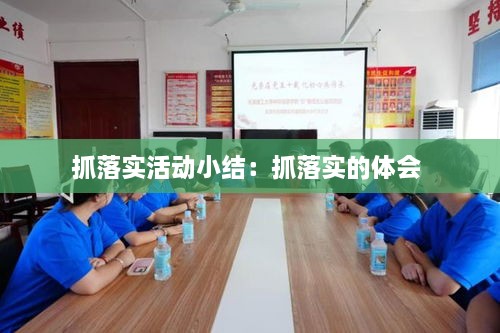 抓落实活动小结：抓落实的体会 