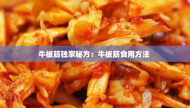 牛板筋独家秘方：牛板筋食用方法 