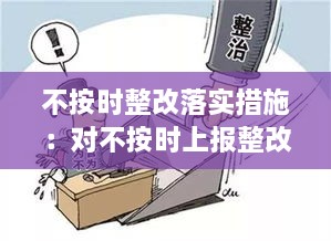 不按时整改落实措施：对不按时上报整改情况 