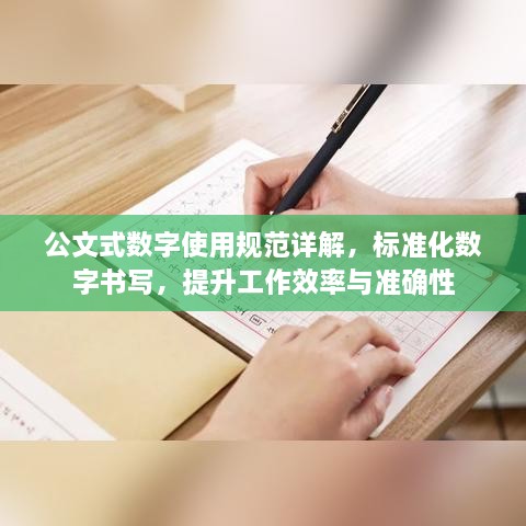 公文式数字使用规范详解，标准化数字书写，提升工作效率与准确性