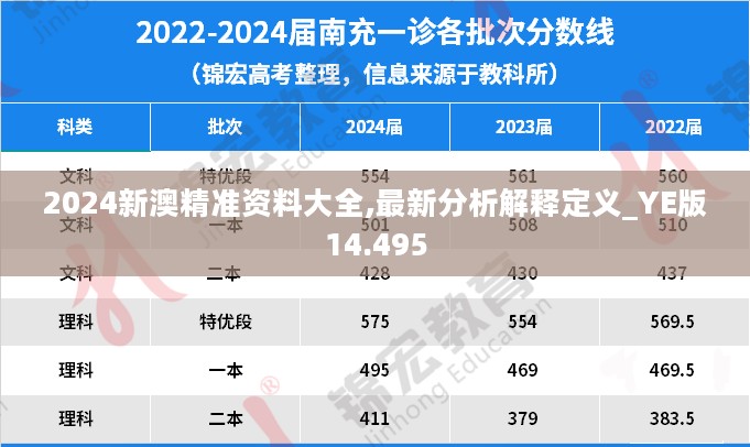 2024新澳精准资料大全,最新分析解释定义_YE版14.495