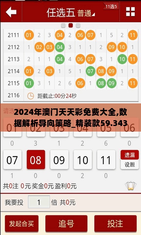 2024年澳门天天彩免费大全,数据解析导向策略_精装款59.343