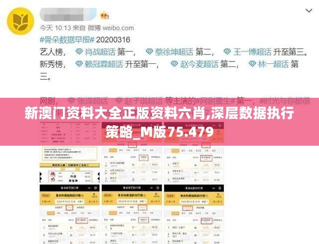新澳门资料大全正版资料六肖,深层数据执行策略_M版75.479
