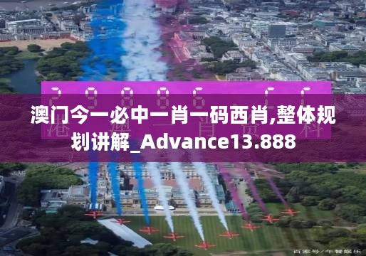 澳门今一必中一肖一码西肖,整体规划讲解_Advance13.888