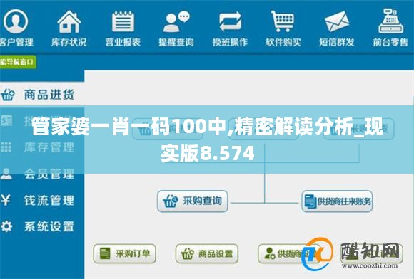 管家婆一肖一码100中,精密解读分析_现实版8.574