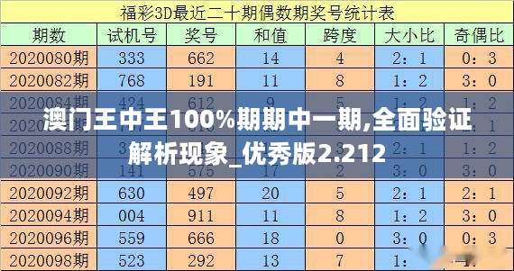 澳门王中王100%期期中一期,全面验证解析现象_优秀版2.212