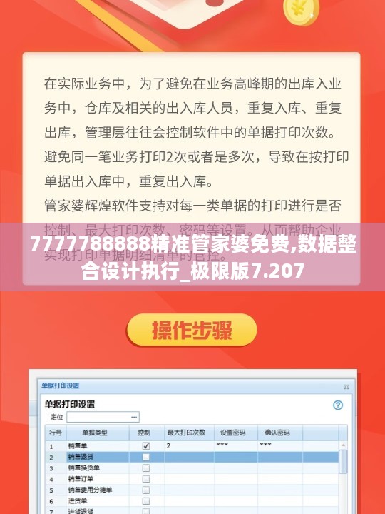 7777788888精准管家婆免费,数据整合设计执行_极限版7.207