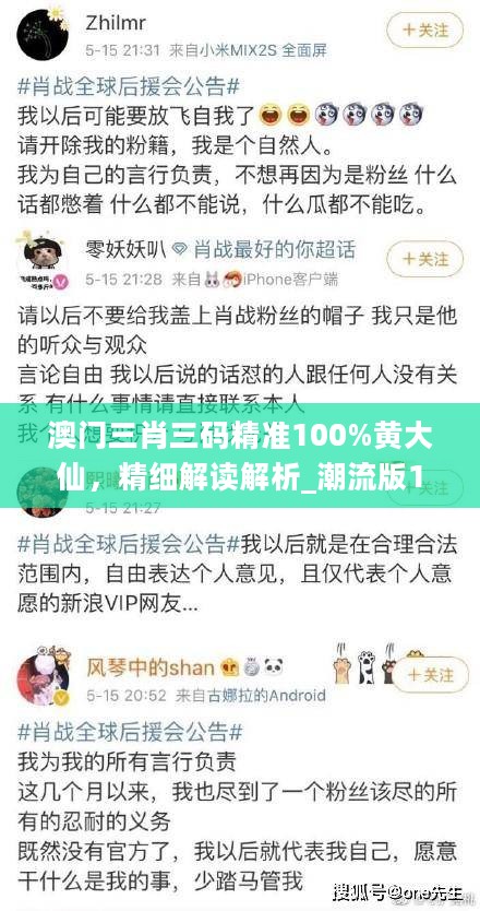 澳门三肖三码精准100%黄大仙，精细解读解析_潮流版11.820