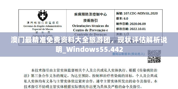 澳门最精准免费资料大全旅游团，现状评估解析说明_Windows55.442