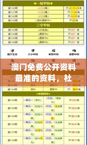 澳门免费公开资料最准的资料，社会责任执行_试用版82.511