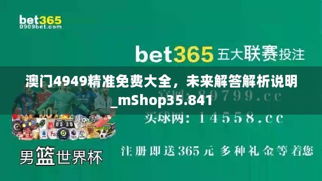 澳门4949精准免费大全，未来解答解析说明_mShop35.841