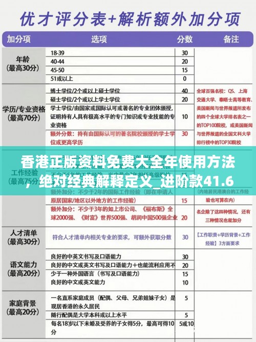 香港正版资料免费大全年使用方法，绝对经典解释定义_进阶款41.651