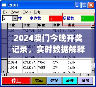 2024澳门今晚开奖记录，实时数据解释定义_轻量版97.877