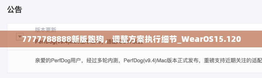 7777788888新版跑狗，调整方案执行细节_WearOS15.120
