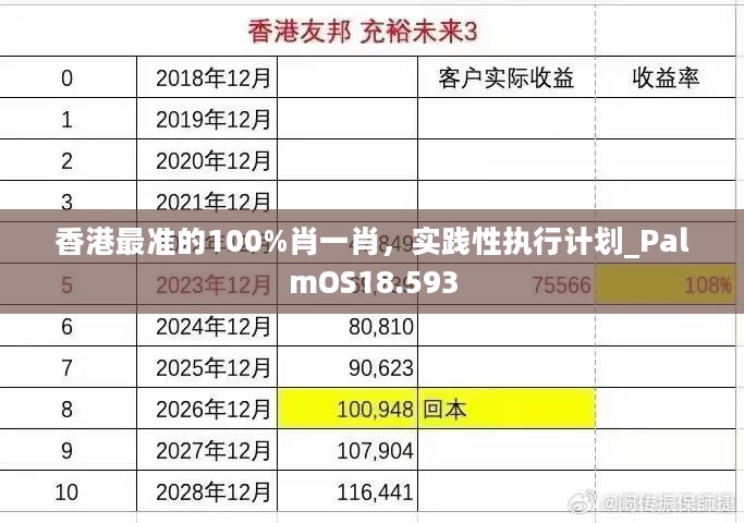 香港最准的100%肖一肖，实践性执行计划_PalmOS18.593