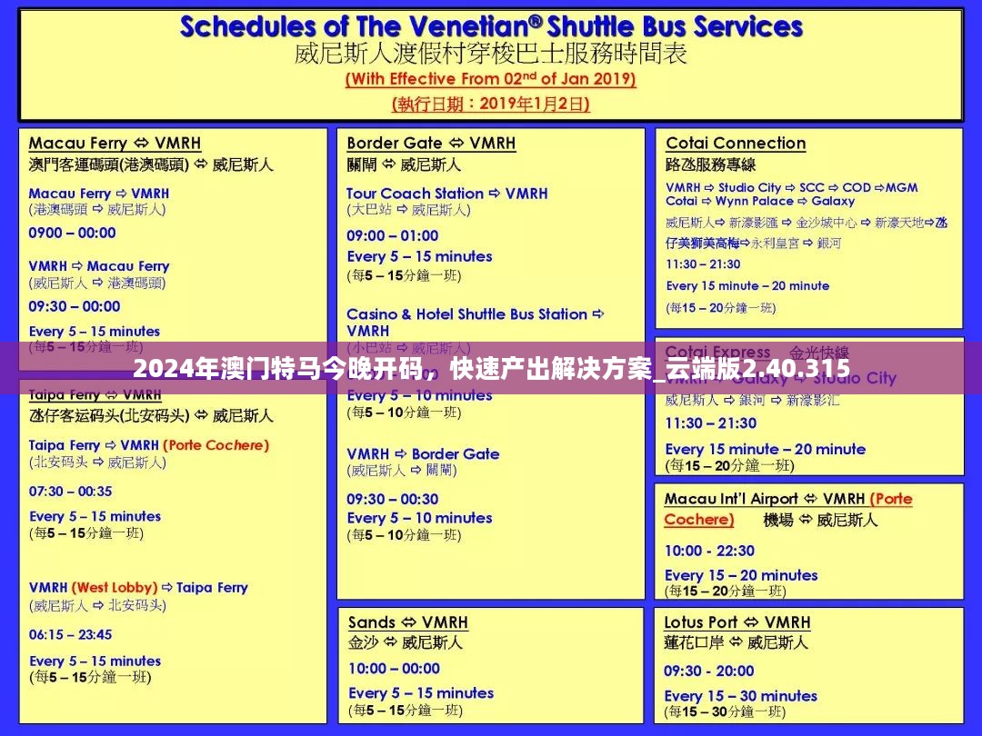 2024年澳门特马今晚开码，快速产出解决方案_云端版2.40.315