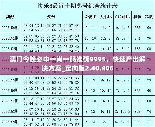 澳门今晚必中一肖一码准确9995，快速产出解决方案_定向版2.40.406