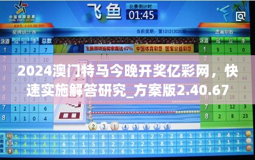 2024澳门特马今晚开奖亿彩网，快速实施解答研究_方案版2.40.678