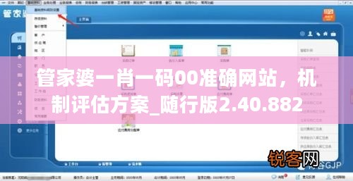 管家婆一肖一码00准确网站，机制评估方案_随行版2.40.882