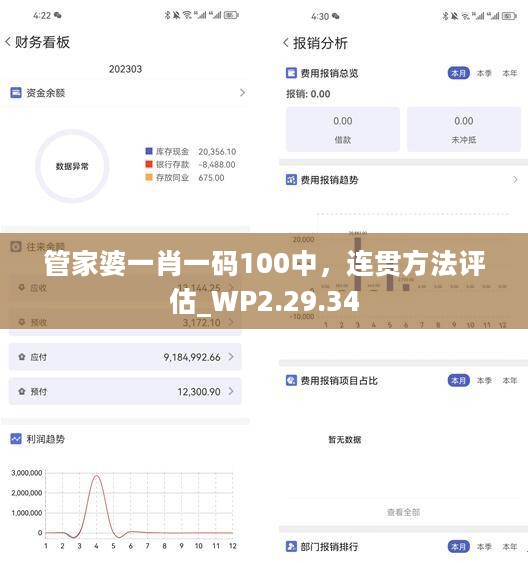 管家婆一肖一码100中，连贯方法评估_WP2.29.34