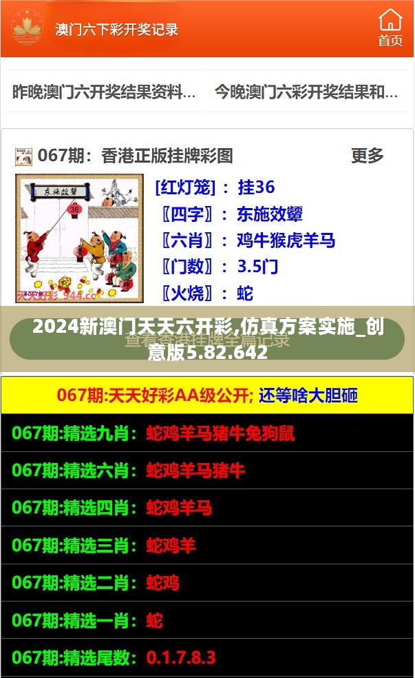 2024新澳门天天六开彩,仿真方案实施_创意版5.82.642