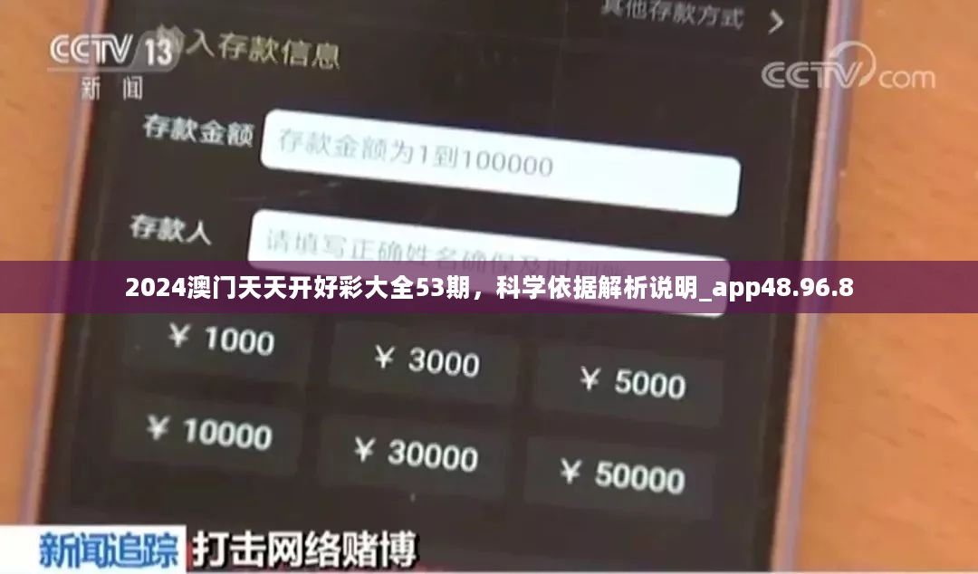 2024澳门天天开好彩大全53期，科学依据解析说明_app48.96.8