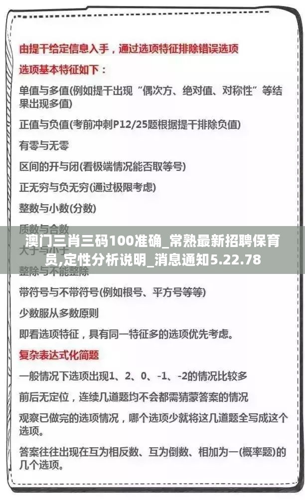 澳门三肖三码100准确_常熟最新招聘保育员,定性分析说明_消息通知5.22.78