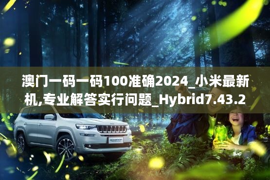 澳门一码一码100准确2024_小米最新机,专业解答实行问题_Hybrid7.43.25