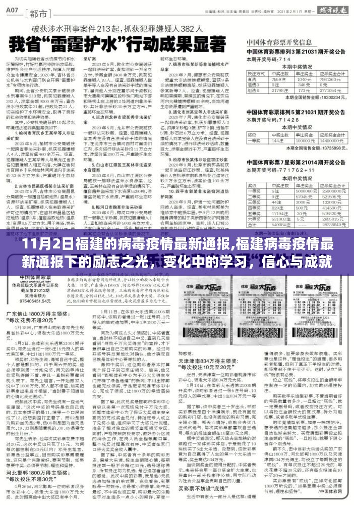 福建病毒疫情最新通报背后的励志之光，变化中的学习，信心与成就感的源泉