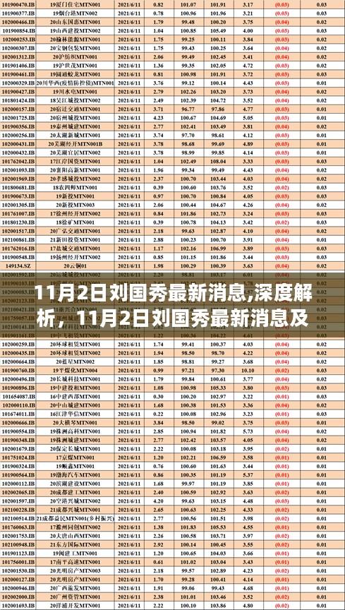 11月2日刘国秀最新消息全面解析，产品特性、用户体验与目标用户群体深度分析