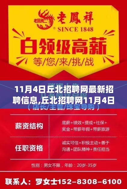 丘北招聘网最新招聘信息概览，时代脉搏与人才交响（11月4日）