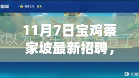 宝鸡蔡家坡11月最新招聘，一场招聘引发的温馨奇遇记