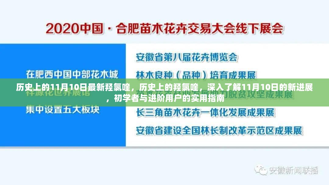 历史上的羟氯喹，从最新进展到实用指南——面向初学者与进阶用户的深度解析