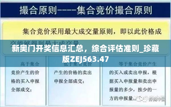 新奥门开奖信息汇总，综合评估准则_珍藏版ZEJ563.47