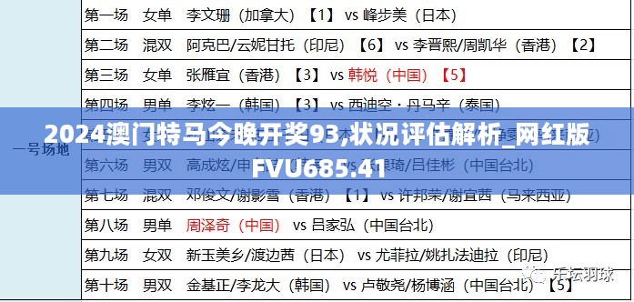 2024澳门特马今晚开奖93,状况评估解析_网红版FVU685.41