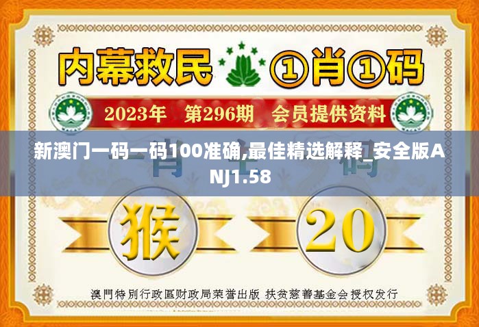 新澳门一码一码100准确,最佳精选解释_安全版ANJ1.58