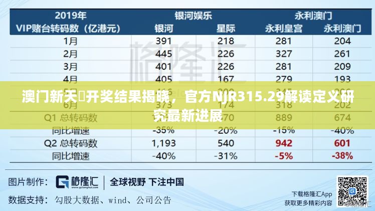 澳门新天祐开奖结果揭晓，官方NJR315.29解读定义研究最新进展