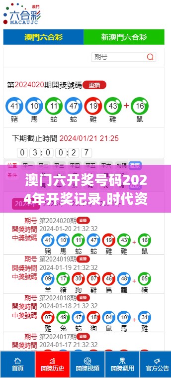 澳门六开奖号码2024年开奖记录,时代资料解释落实_动态版424.59