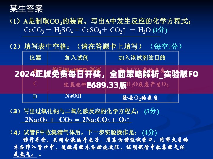 2024正版免费每日开奖，全面策略解析_实验版FOE689.33版