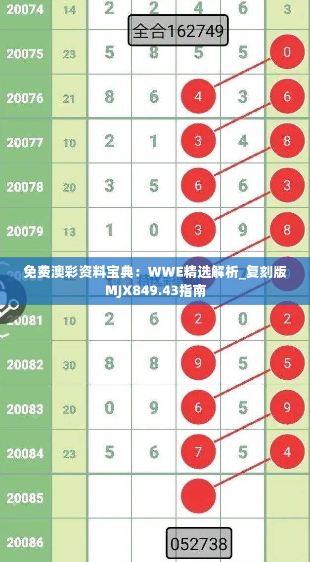 免费澳彩资料宝典：WWE精选解析_复刻版MJX849.43指南